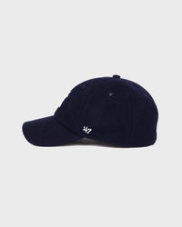Casquette en laine Yankees Serif - Bleu marine/Blanc