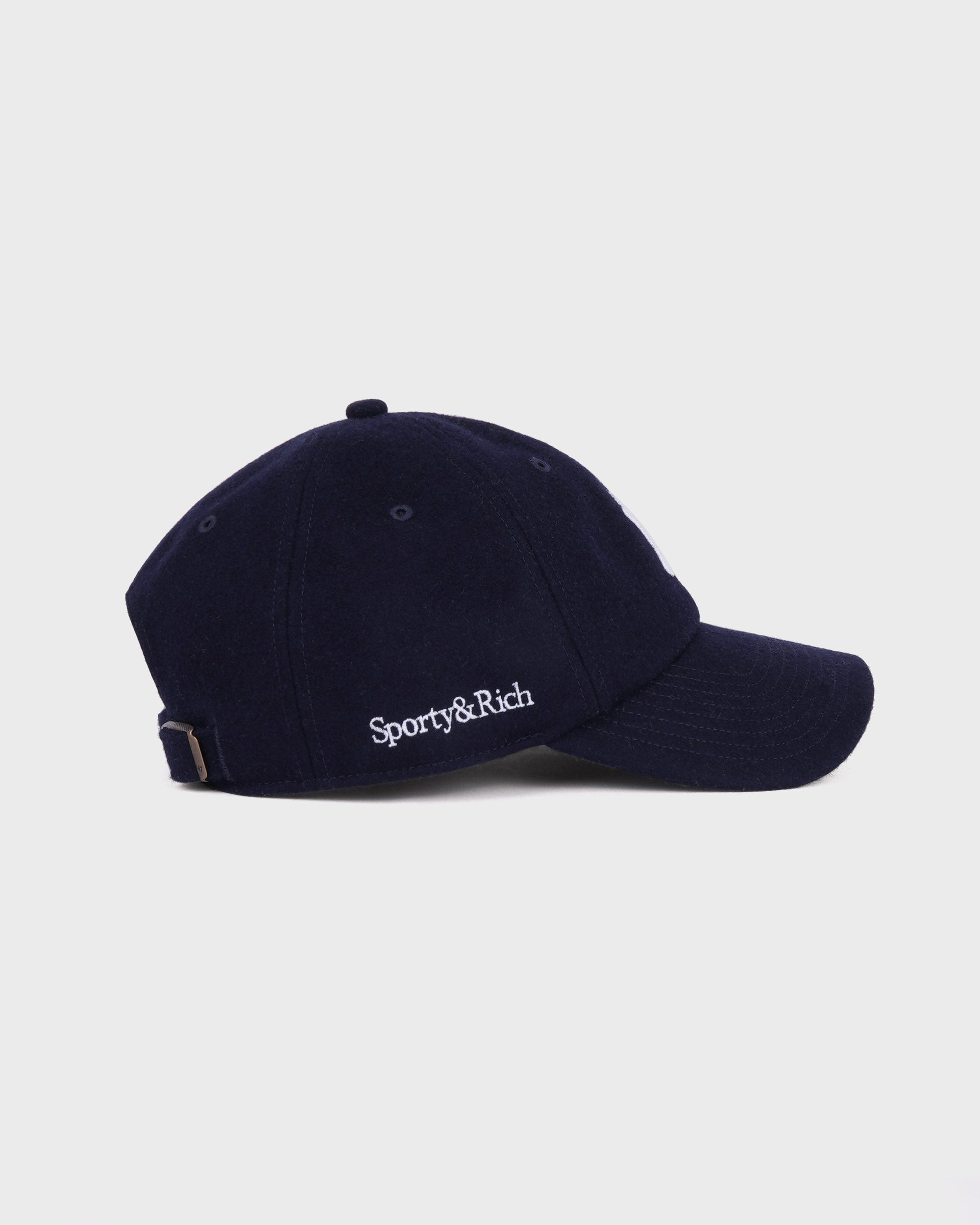 Casquette en laine Yankees Serif - Bleu marine/Blanc