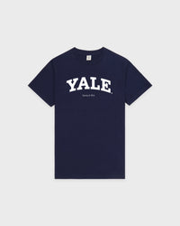T-shirt Yale Classic - Bleu marine/Blanc