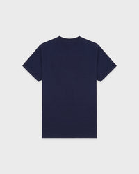 T-shirt Yale Classic - Bleu marine/Blanc