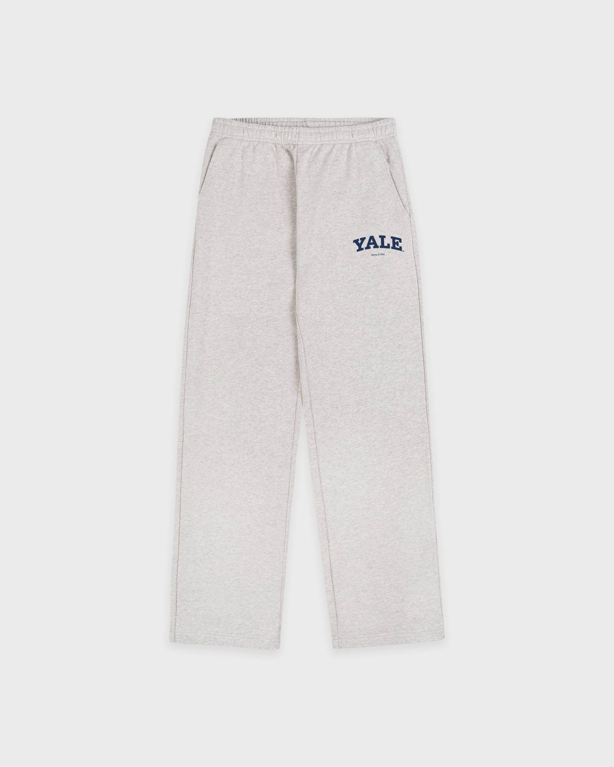 Pantalon de survêtement large Yale Classic - Gris chiné/Bleu marine