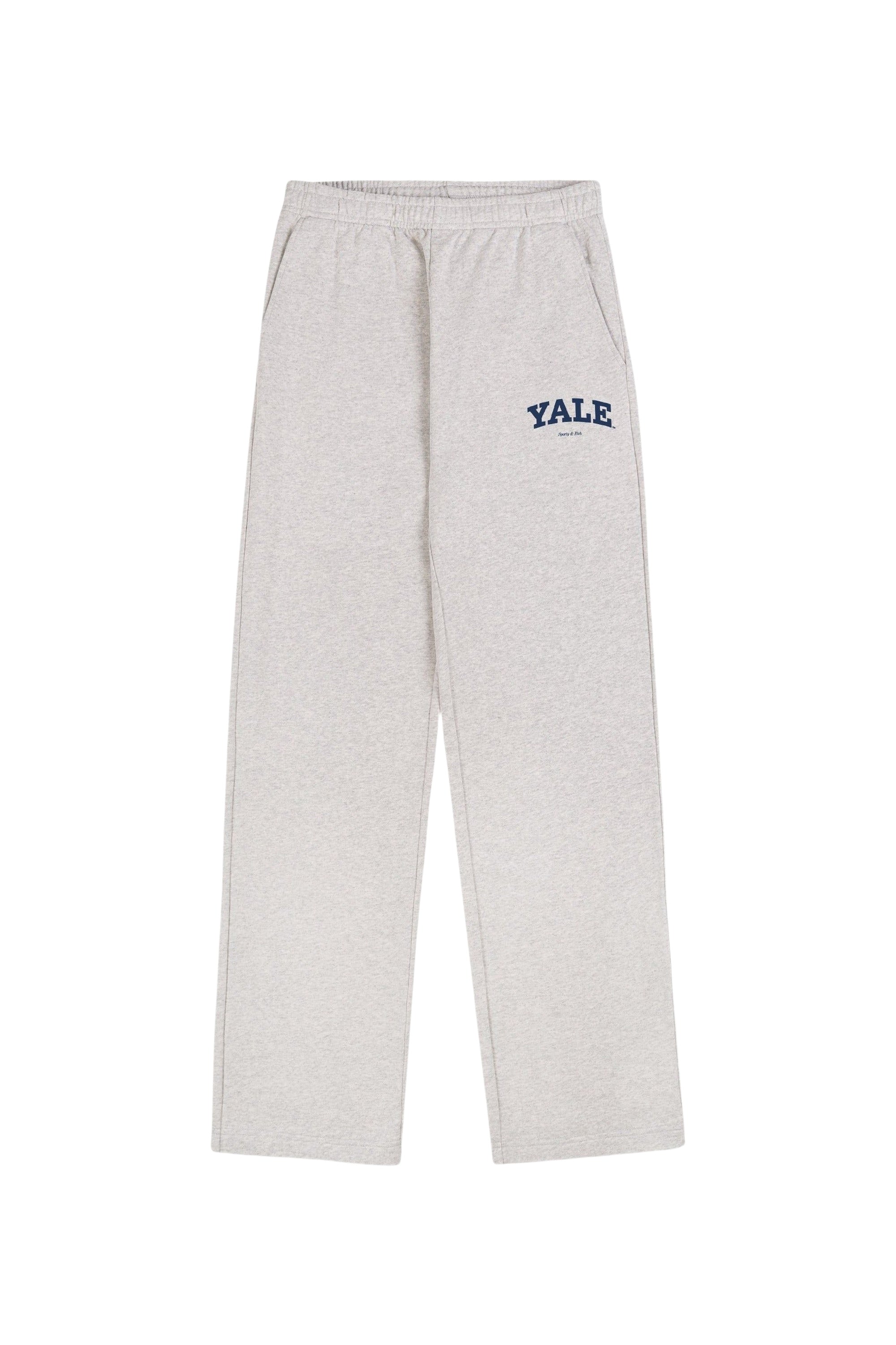 Pantalon de survêtement large Yale Classic - Gris Chiné & Bleu Marine