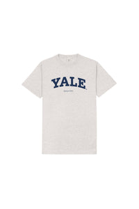 T-shirt oversize Yale Classic - Gris Chiné & Bleu Marine