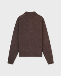Polo en cachemire SRC - Caramel