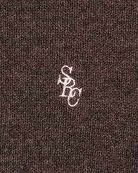 Polo en cachemire SRC - Caramel