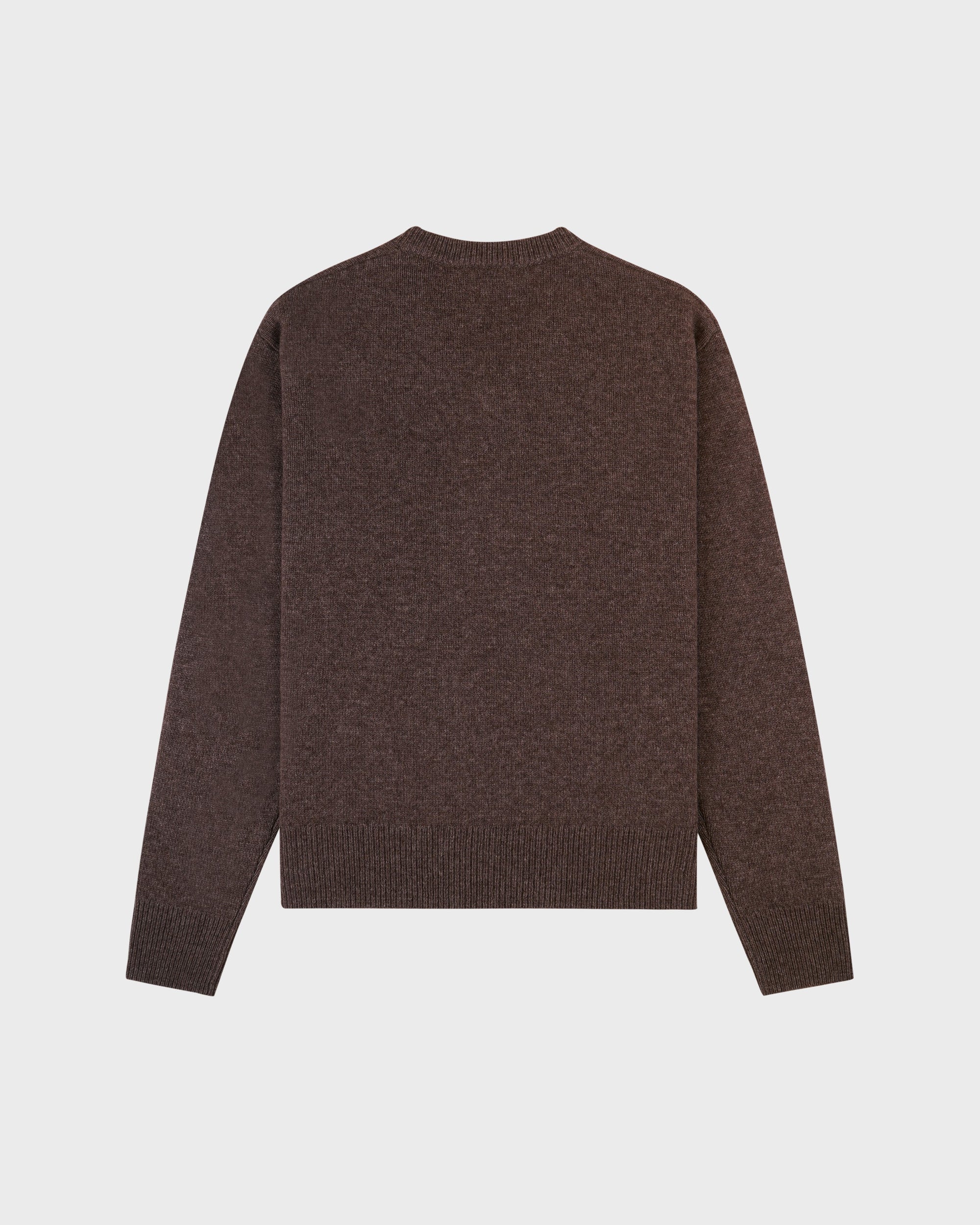 Pull en cachemire à col en V SRC - Caramel