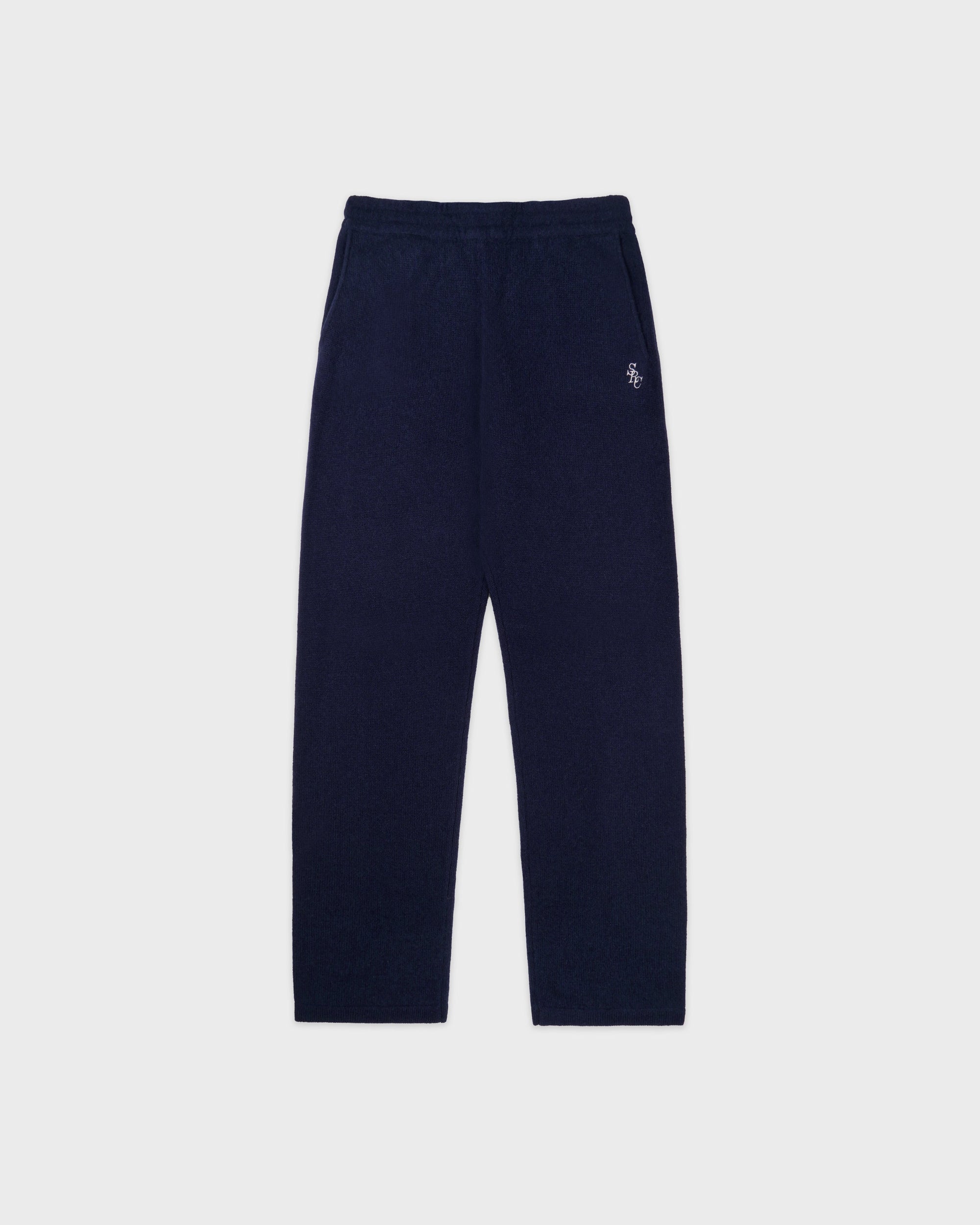 Pantalon en cachemire SRC - Bleu marine