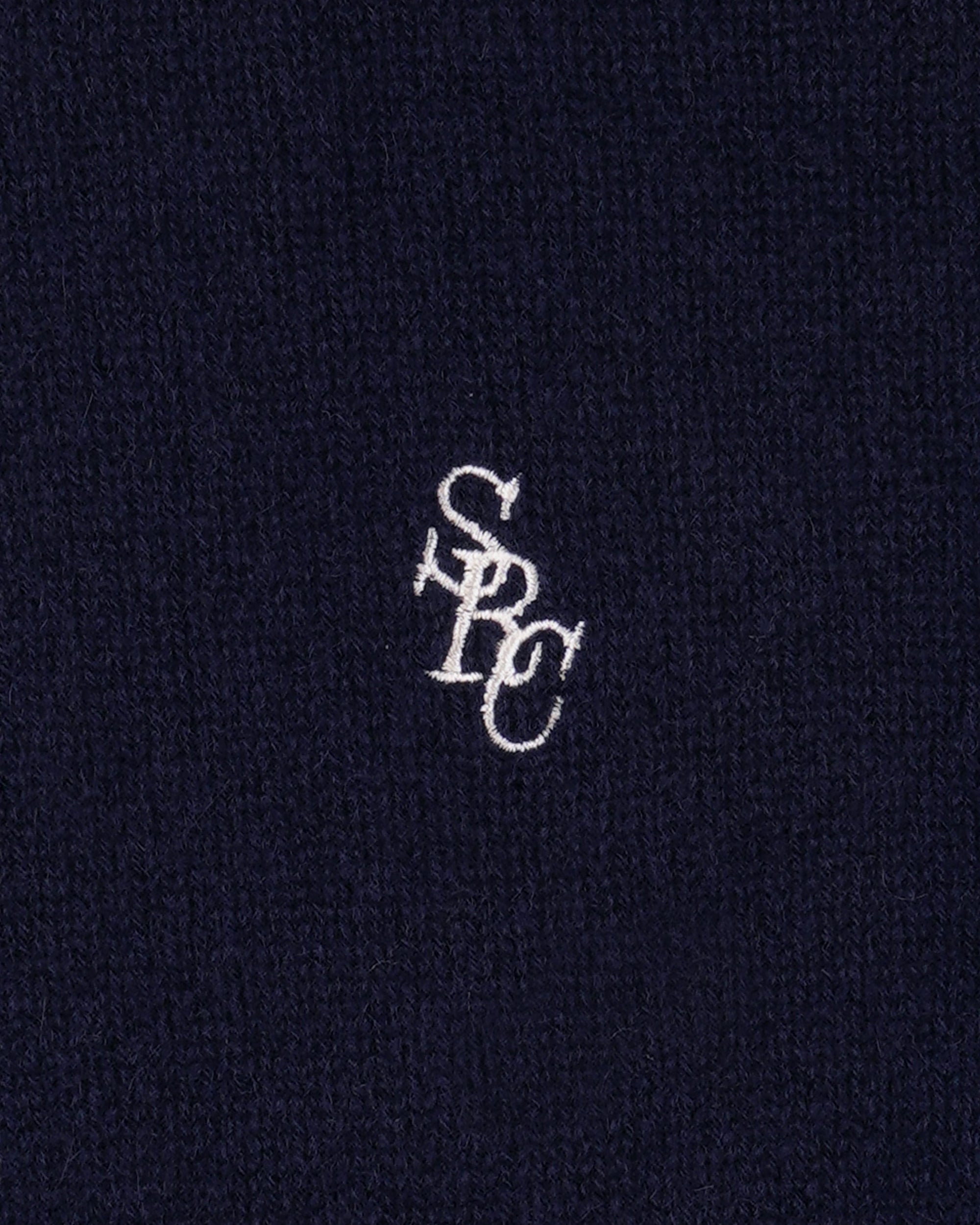 Pantalon en cachemire SRC - Bleu marine