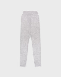 Legging Signature Logo - Gris chiné/Bleu marine