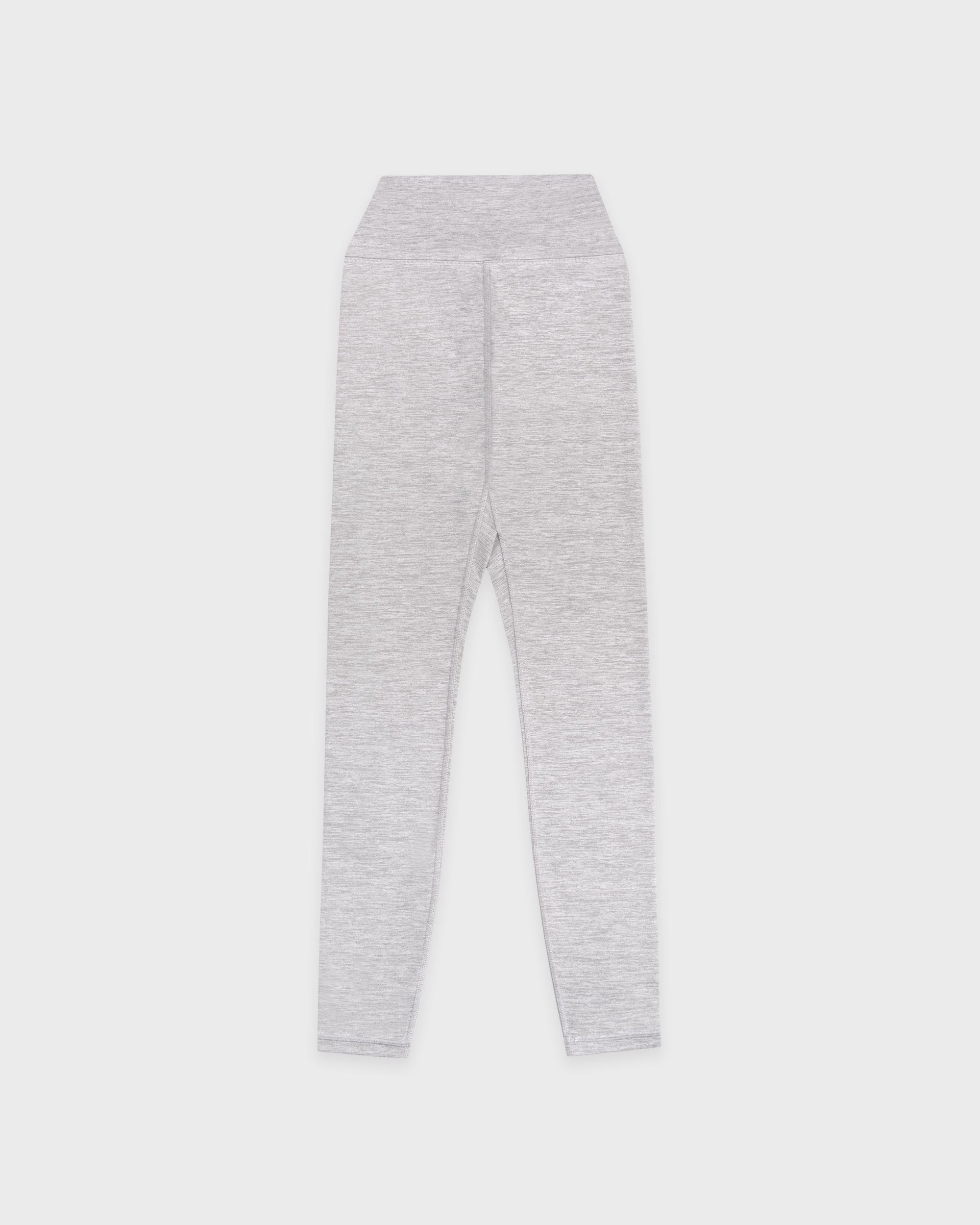 Legging Signature Logo - Gris chiné/Bleu marine