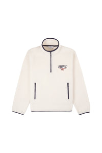 Veste à demi zip Nautical - Écru