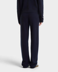 Pantalon en cachemire Heritage Yankees Serif - Bleu marine/Blanc
