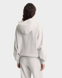 Sweat à capuche zippé Heritage Yankees Serif - Gris chiné/Bleu marine
