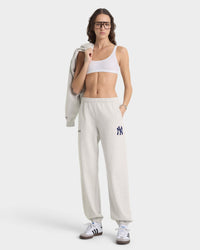 Pantalon de survêtement Heritage Yankees Serif - Gris chiné/Bleu marine