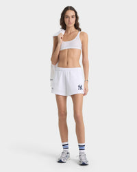 Short disco Heritage Yankees Serif - Blanc/Bleu marine