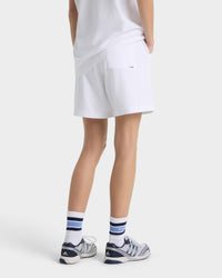 Short de sport Heritage Yankees Serif - Blanc/Bleu marine
