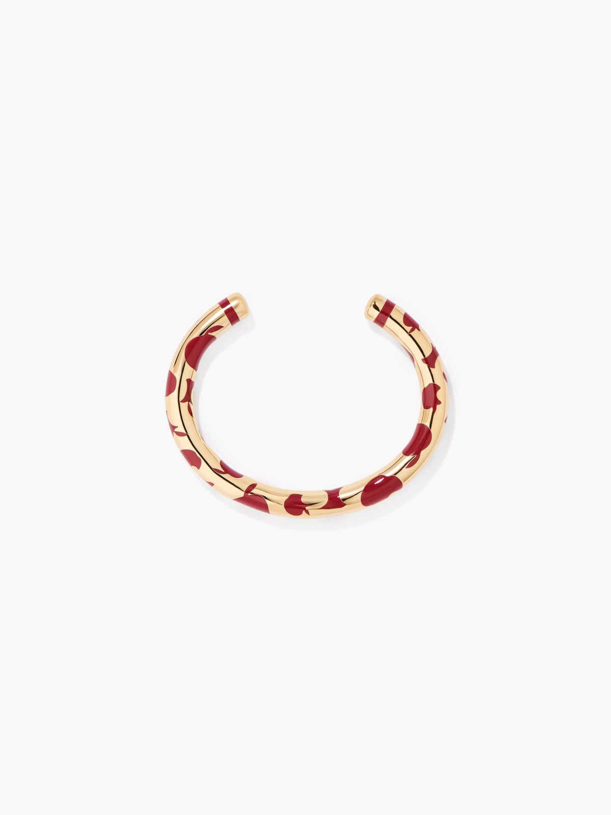 Bracelet Bracelet Positano Pomme Bordeaux - Doré et Bordeaux
