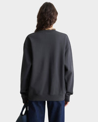 BH Riding Club Crewneck - Faded Black & White