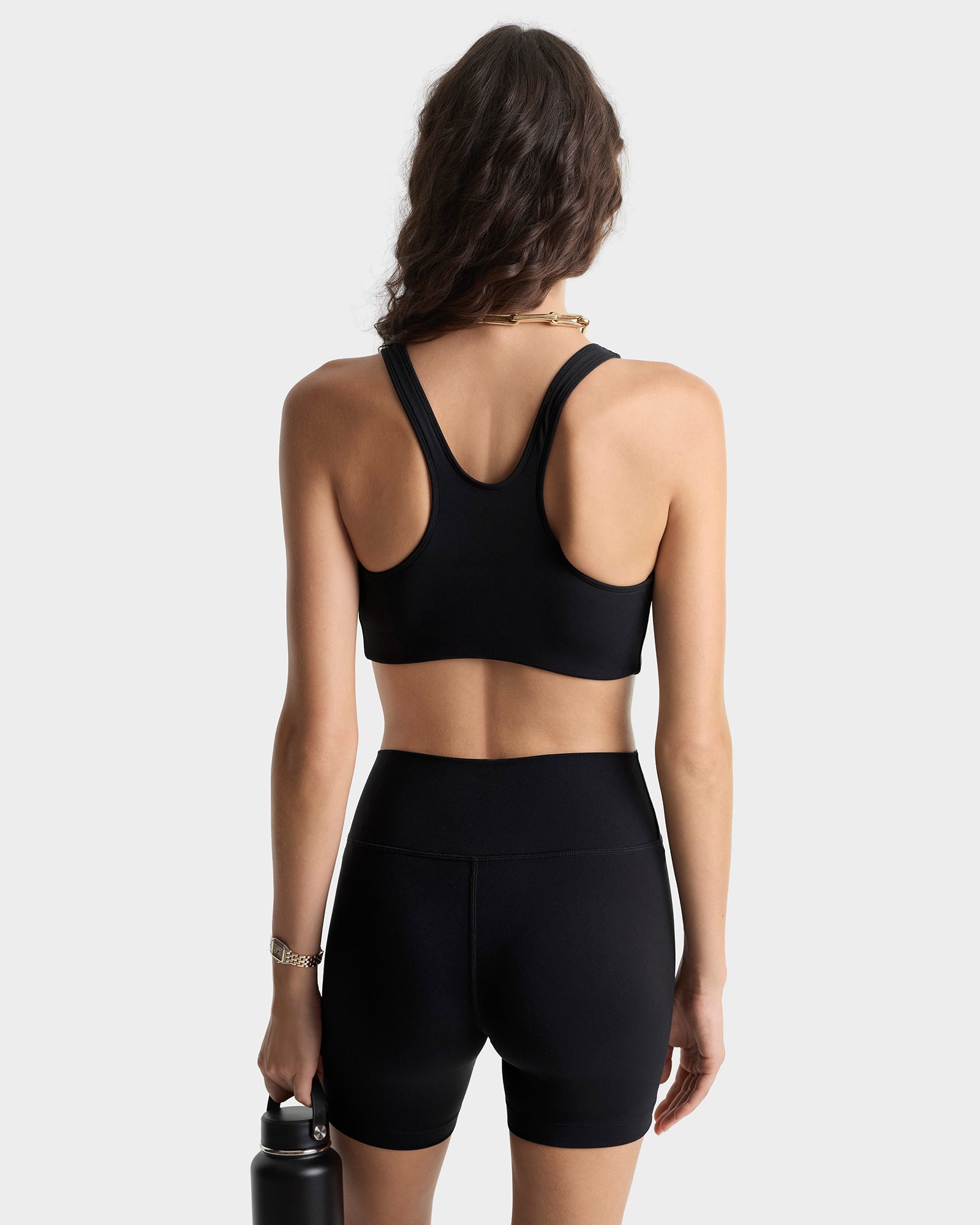 Soutien-gorge de sport SRHWC - Noir/Blanc