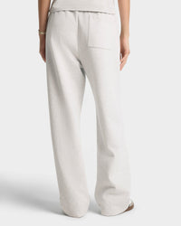 Pantalon de survêtement large Yale Classic - Gris chiné/Bleu marine