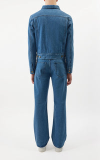 Uruguayan Blue / Veste Barry en coton - Uruguayan Blue