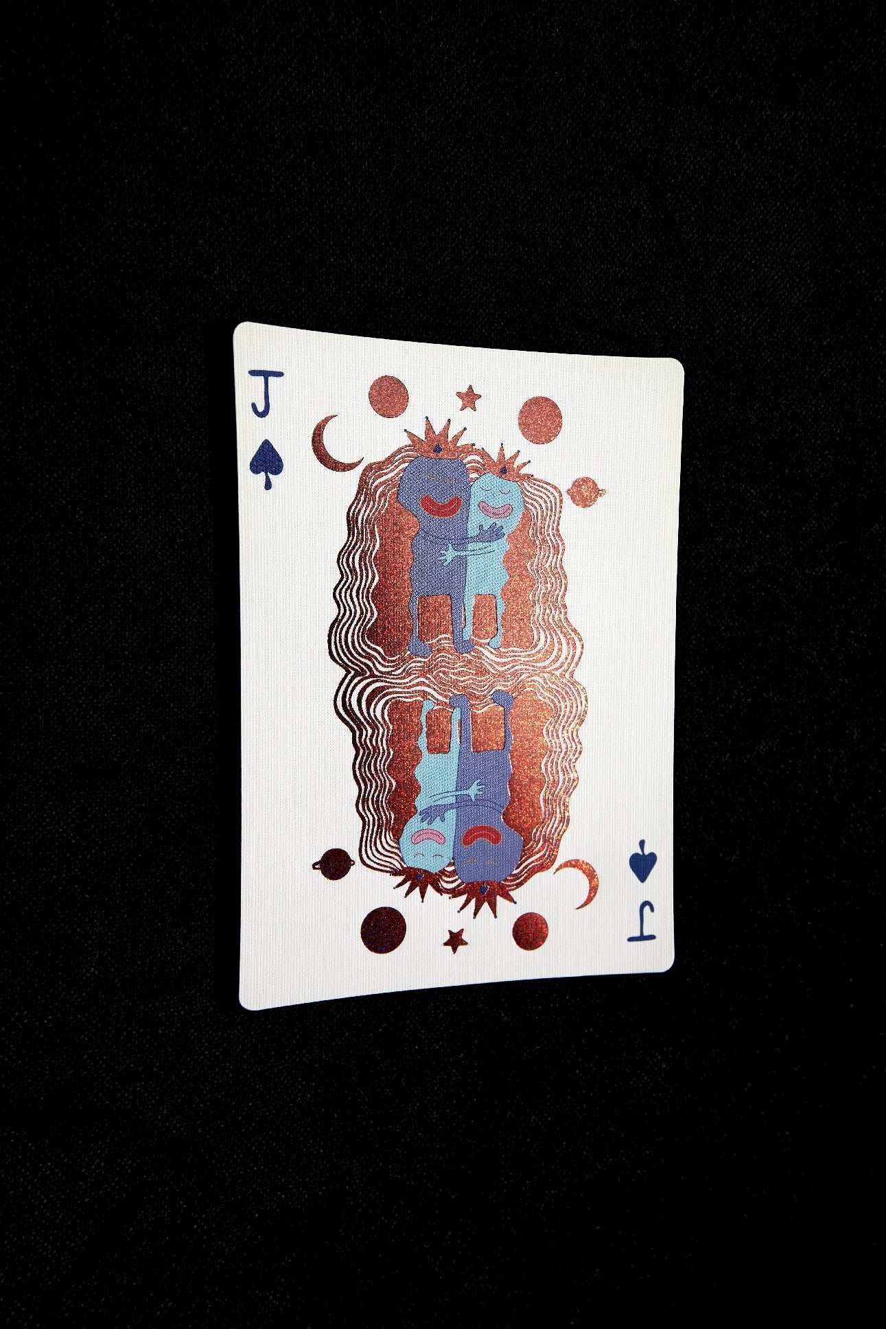 Set de 2 jeux de cartes Haas Jeux - Violet
