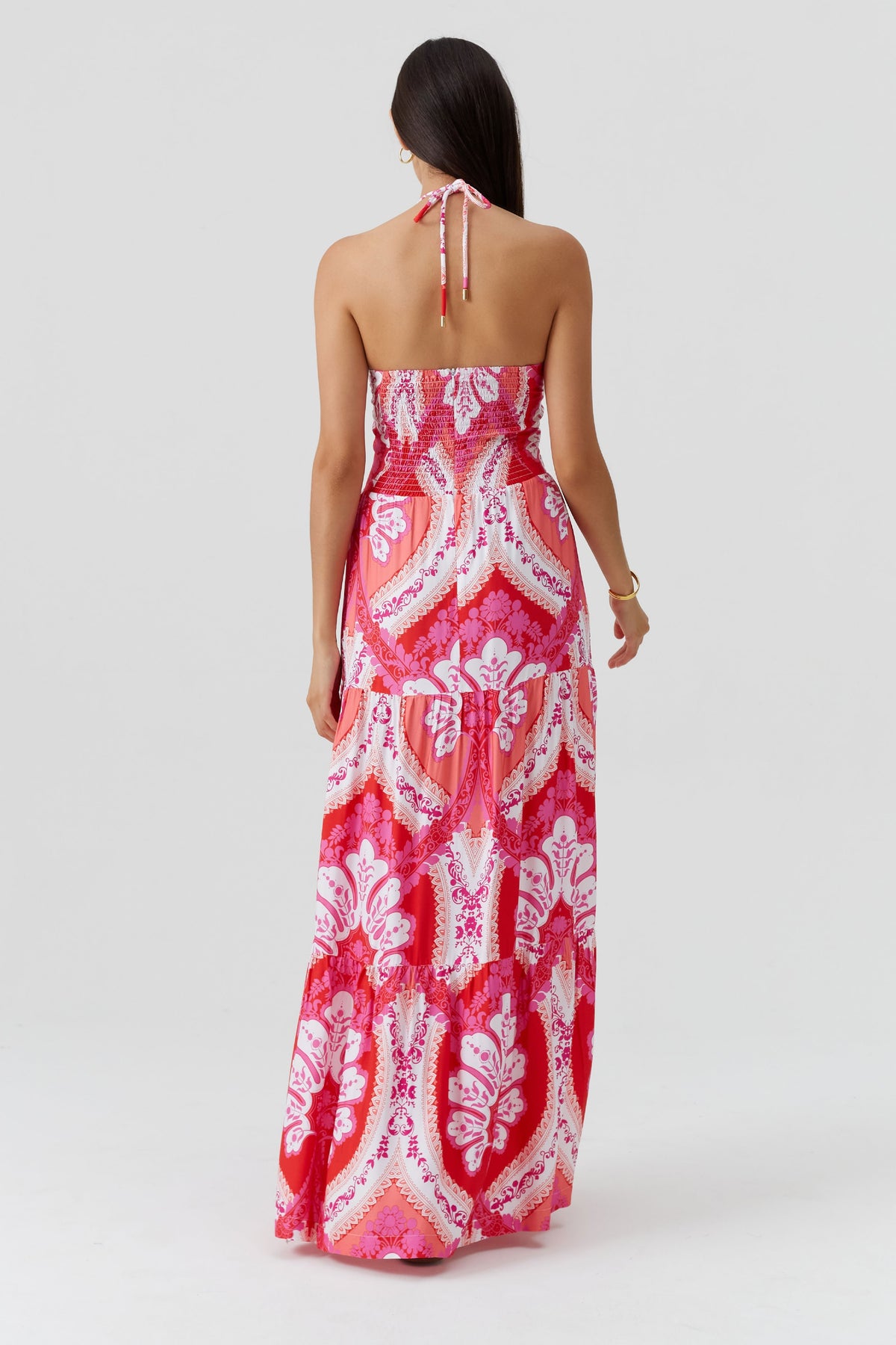 Faye printed bustier dress - Ornate