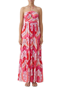 Faye printed bustier dress - Ornate