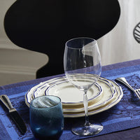 Set de 4 Assiettes canapés Filet - Cobalt