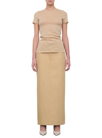 Fitted T-Shirt - Khaki