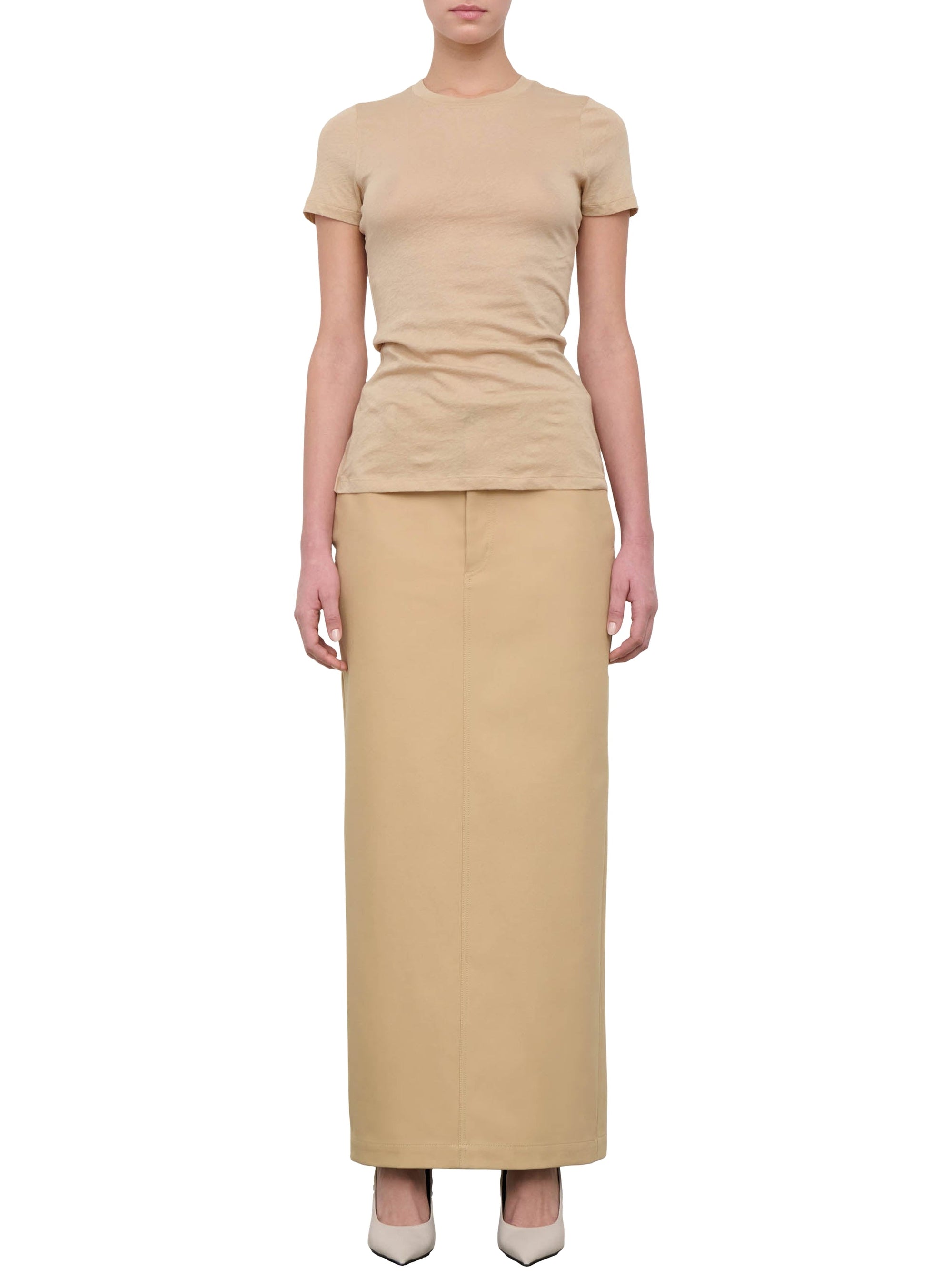 Fitted T-Shirt - Khaki