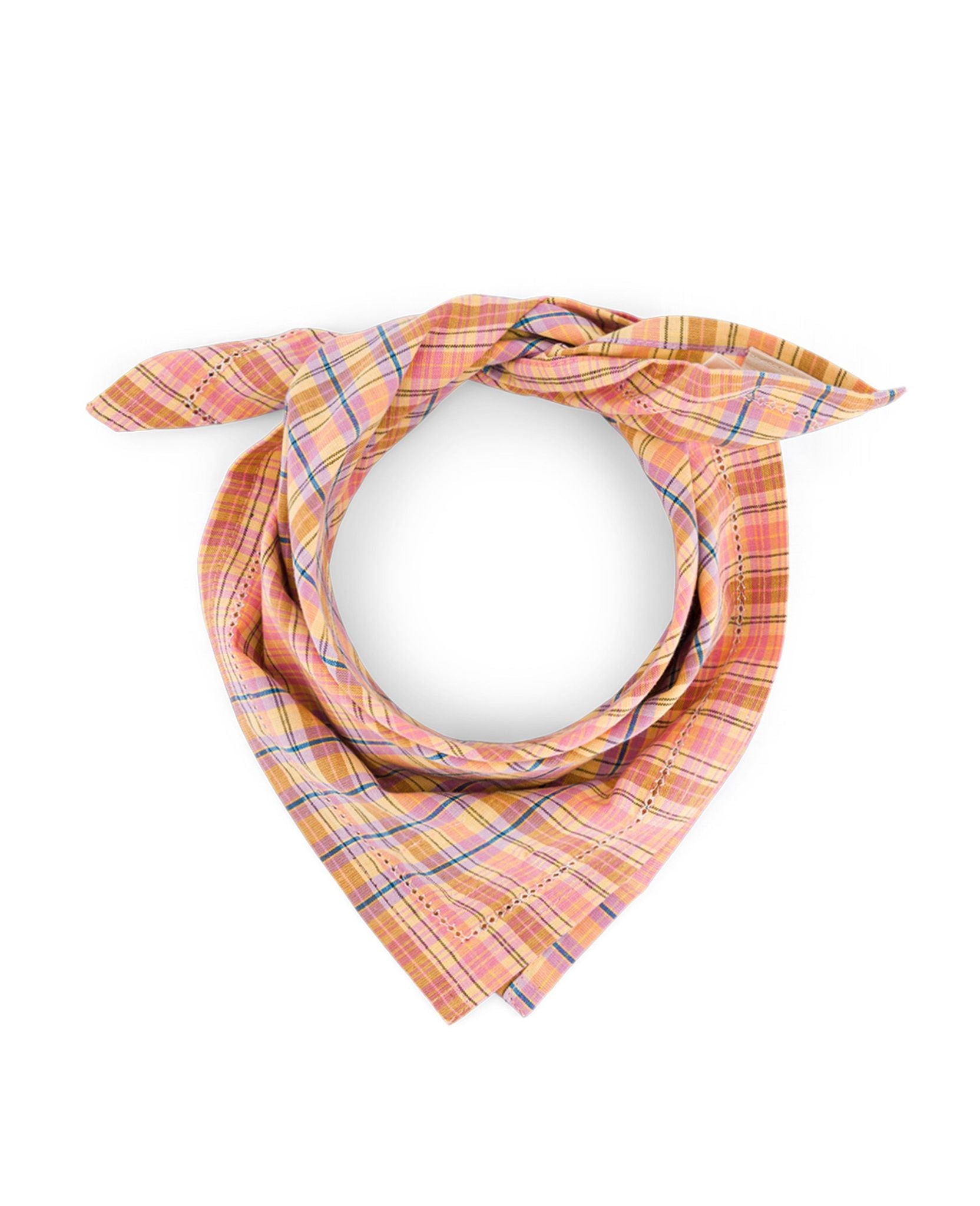 Foulard Bonjour - Rose