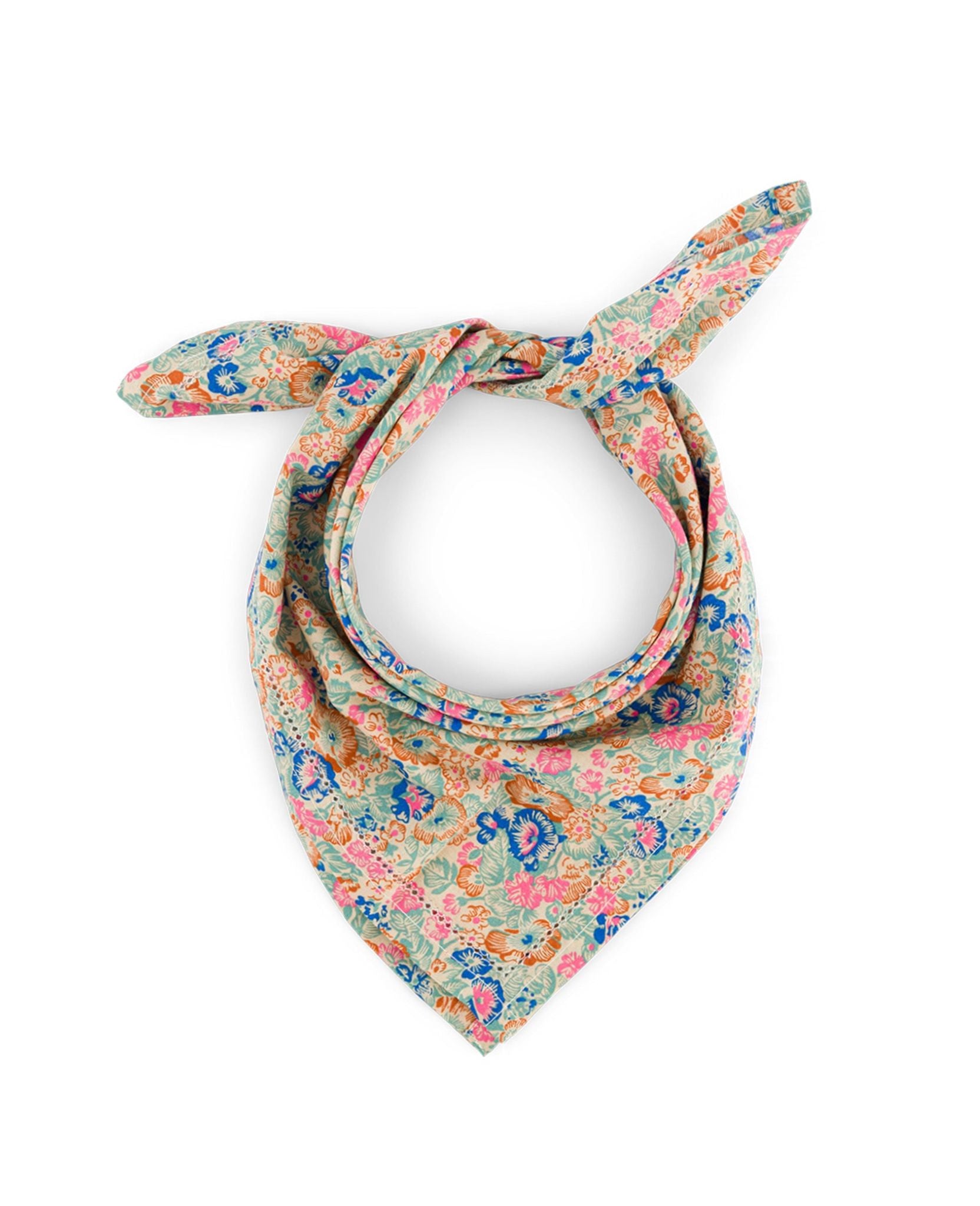 Foulard Bonjour - Bleu
