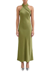 Robe longue Pandora - Olive
