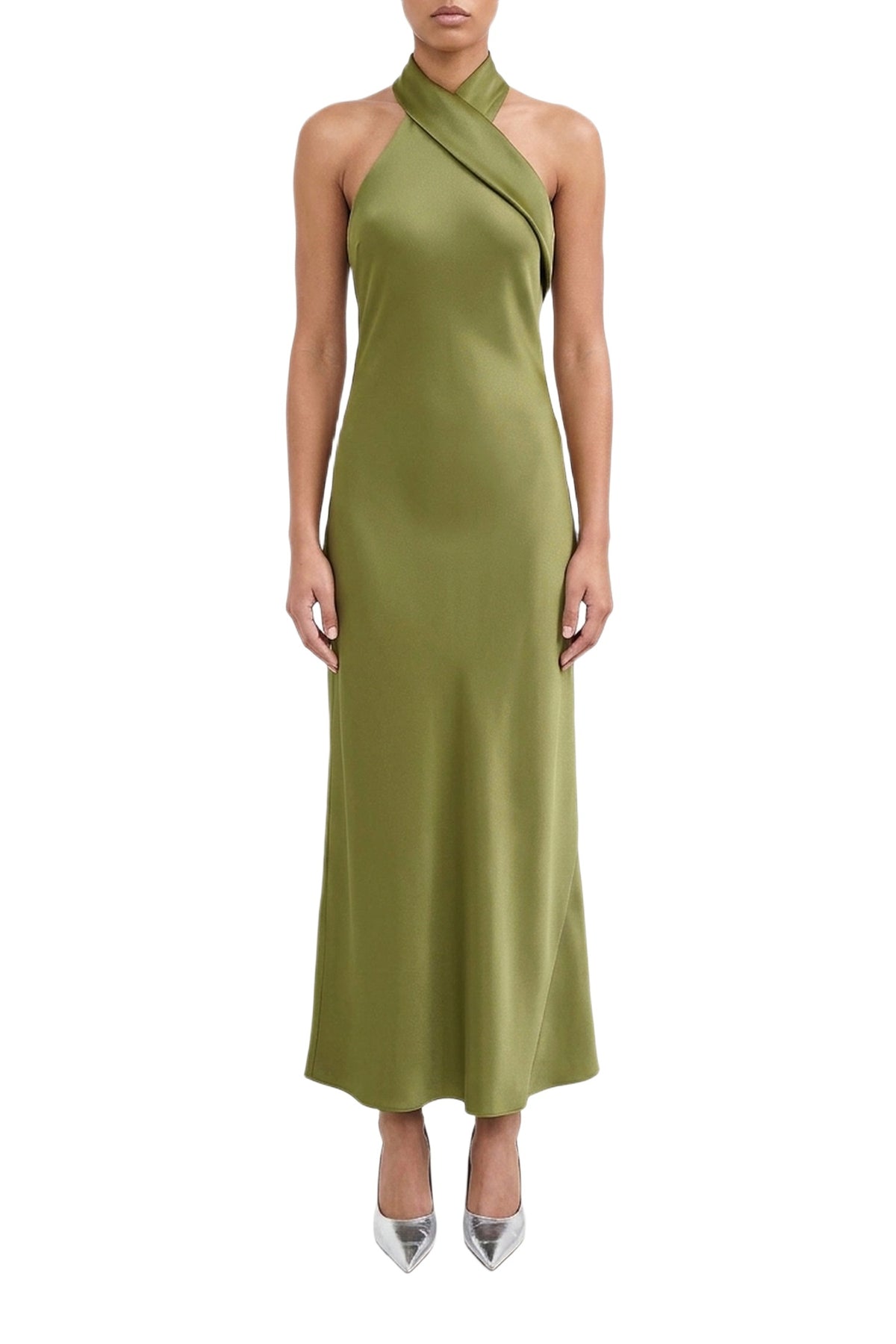Robe longue Pandora - Olive