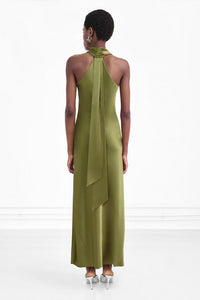 Robe longue Pandora - Olive