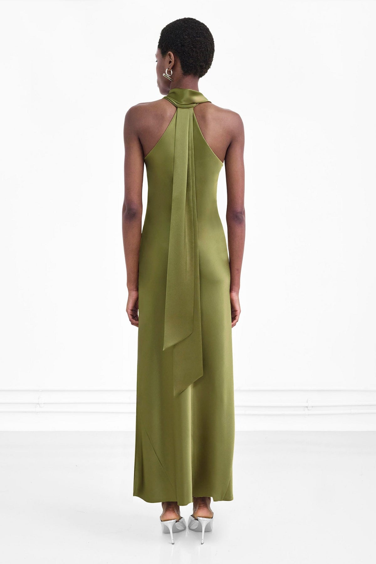 Robe longue Pandora - Olive