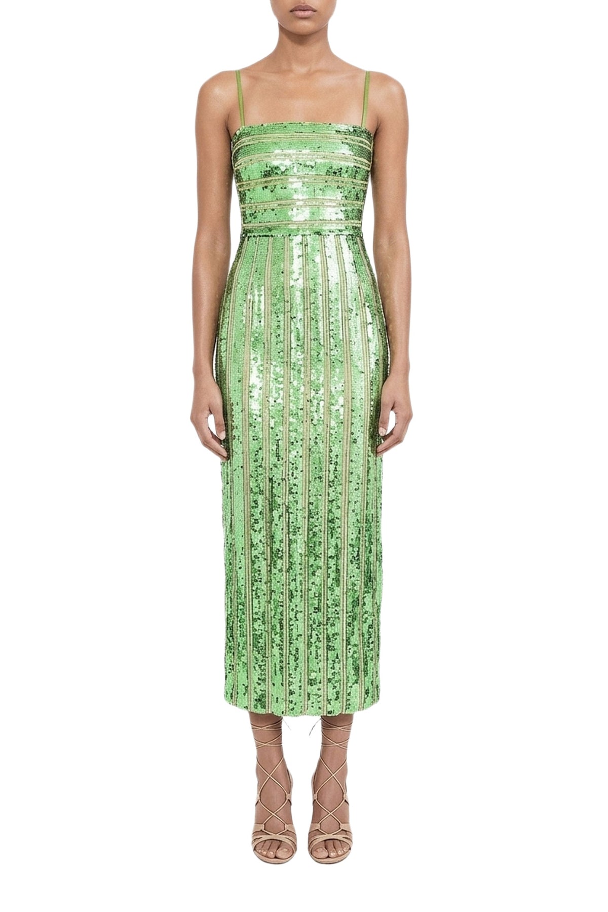 Robe longue bandeau Stargaze - Jade Green