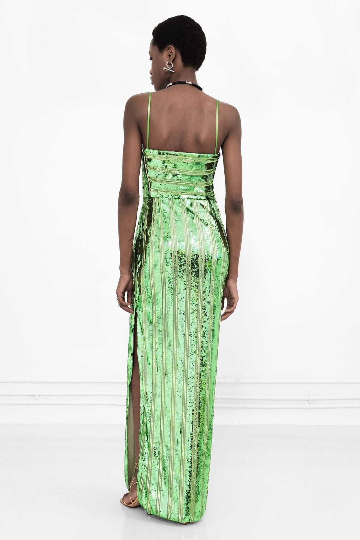 Robe longue bandeau Stargaze - Jade Green
