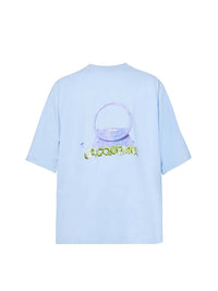 T-shirt Sac Rond - Light Blue