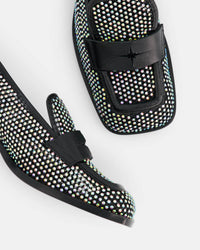 1 QTY New Bulla Cara Mule  Lime Metallic Nappa