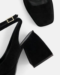 Escarpins Bulla Suki 90 - Noir corbeau