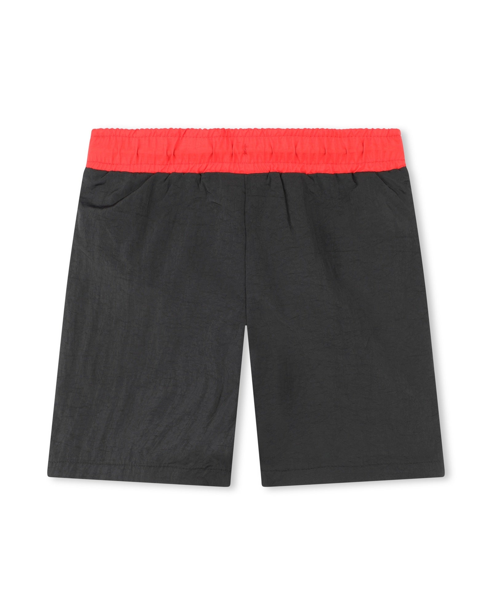 Short de bain à taille élastiquée - Black