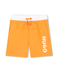 Short de bain à taille élastiquée - Light Mango