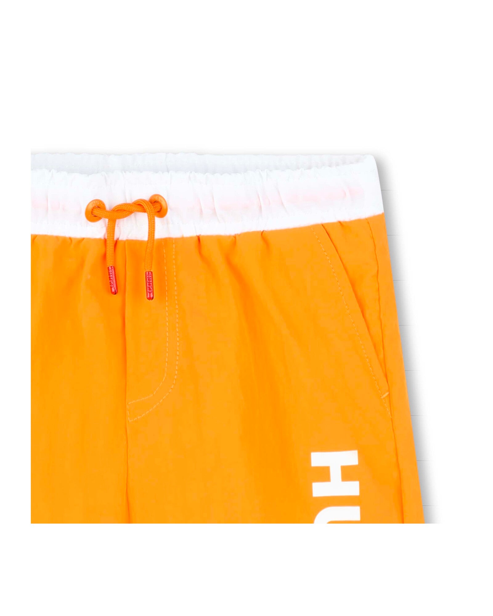 Short de bain à taille élastiquée - Light Mango