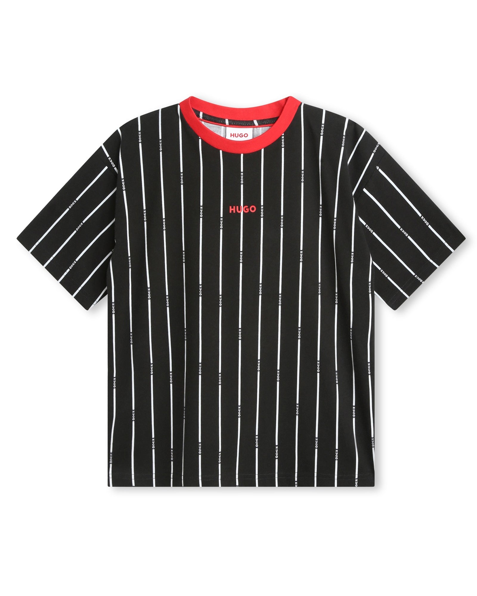 Short-sleeved T-shirt - Black White