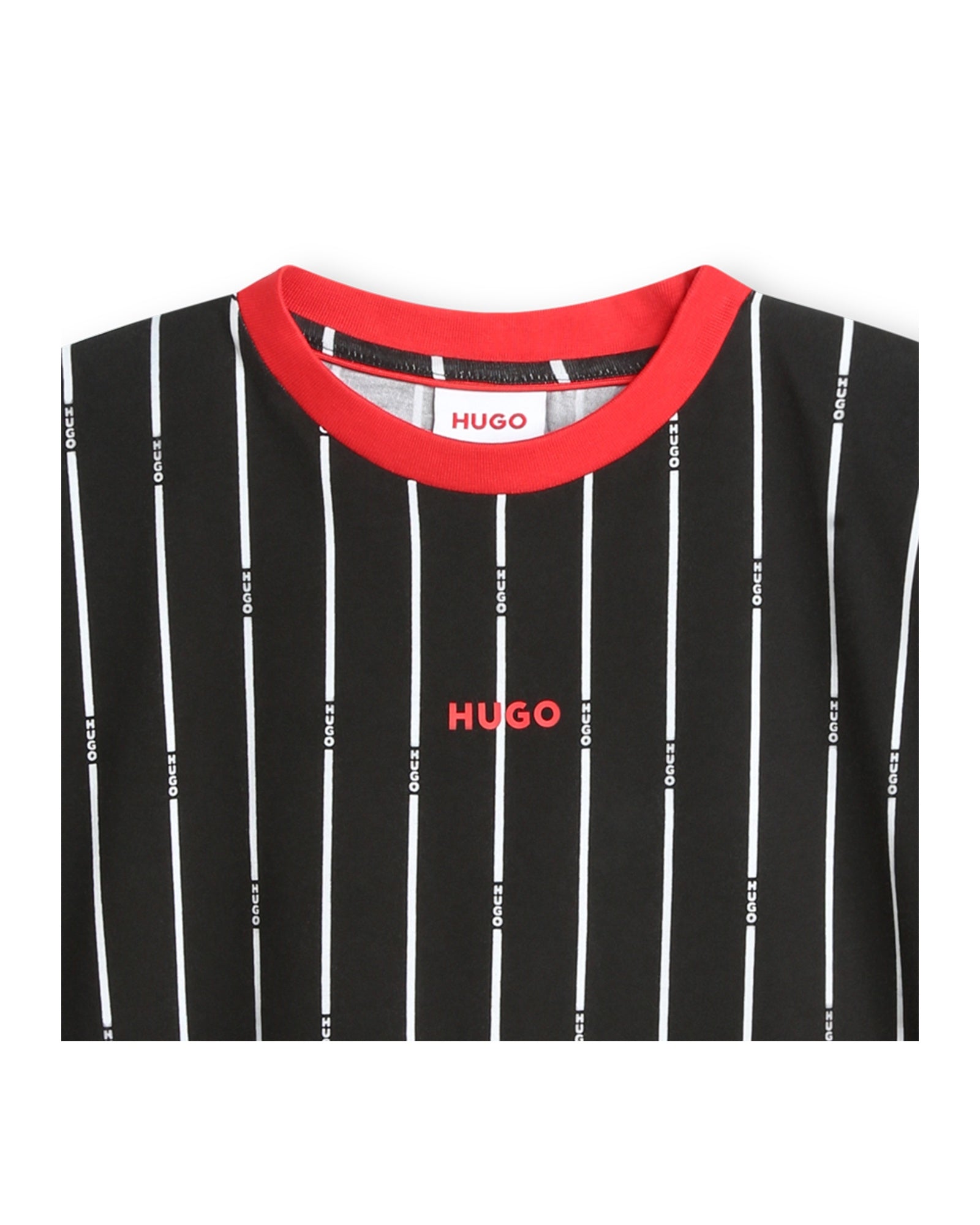 Short-sleeved T-shirt - Black White