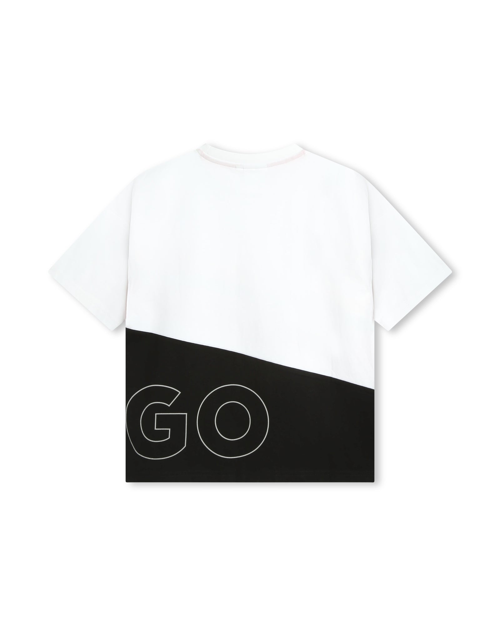 T-shirt à manches courtes - Blanc Noir