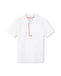 Polo à manches courtes - Blanc