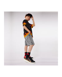 Short-sleeved shirt - Black